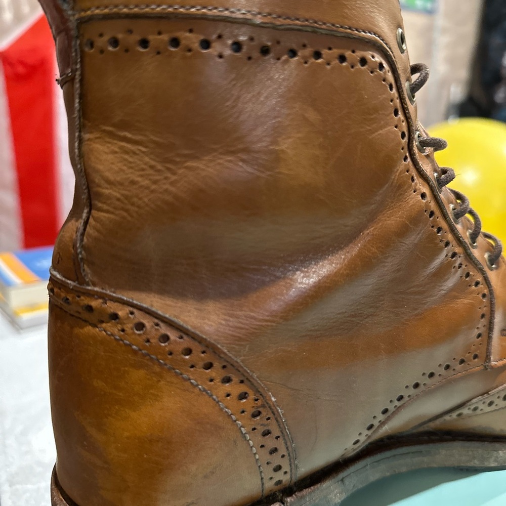 Allen Edmonds Wingtip Boots - Picture 3 of 6